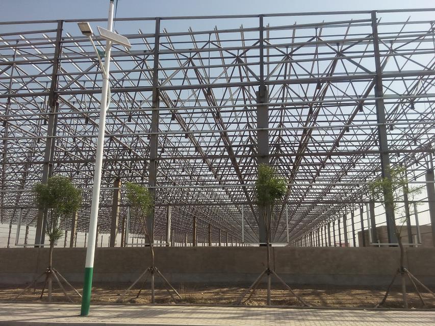 集安汽车工业厂房网架